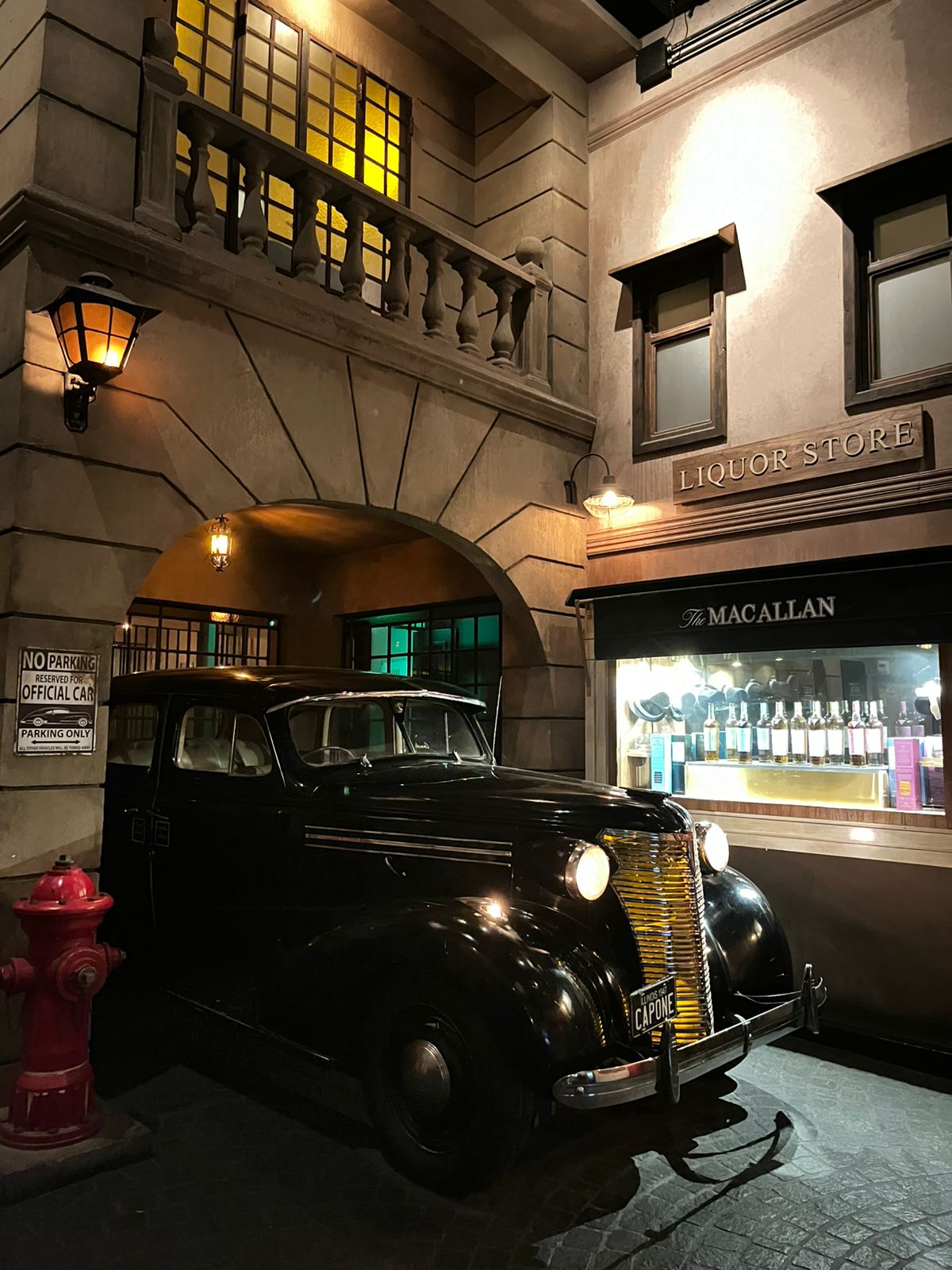 Prohibition-era exterior of The Hole speakeasy in Palermo